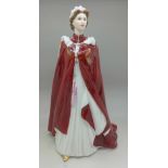 A Royal Worcester figure, Queen Elizabeth II,