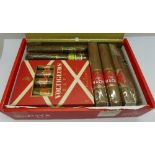 Sixteen assorted cigars