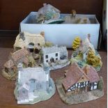 Nine Lilliput Lane cottages