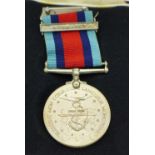 A Normandy Campaign medal in a Royal Mint box,