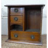 A small cabinet and drawers,