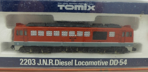 Two model Arnold N gauge model locomotives and two Tomix diesel locomotives, 2203 J.N.R. - Image 2 of 3