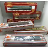 Three Airfix OO scale Great Model Railways including 5351, two Siphon GBR boxed and a 54101-9,