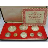 A Cayman Islands proof coin set,