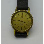 A lady's Omega De Ville wristwatch