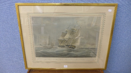 A 19th Century marine print,