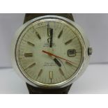 An Omega Geneve Dynamic calendar wristwatch, not working.