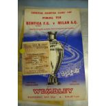 A collection of 1950's and 1960's football programmes,