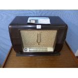 A 1940's Ducretet Thomson Bakelite radio