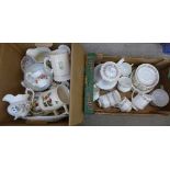 A Royal Albert Belinda pattern six setting tea service,