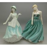 Two Royal Doulton figures, Lorraine, HN4301 and Sarah,
