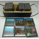 Forty-seven Boer War lantern slides,