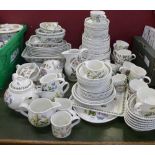 Portmeirion Botanic Garden dinnerware, approximately 113 pieces,