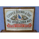 A Cooper, Brown & Day advertising print,