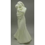 A Royal Worcester figure, First Kiss, limited edition,