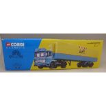 A Corgi Classics Wall's AEC Refrigerated Box Trailer Set,