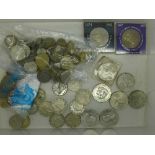 Commemorative coins, foreign coins, etc.