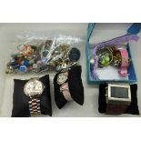 Wristwatches including Dolce & Gabbana,