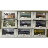 Nine exclusive first edition lorries,