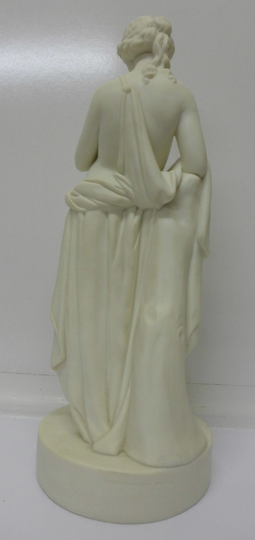A Brown, Westhead and Moore 19th Century Parian figure of Euterpe, daughter of Zeus, - Image 3 of 4