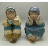 Two Lladro figures,