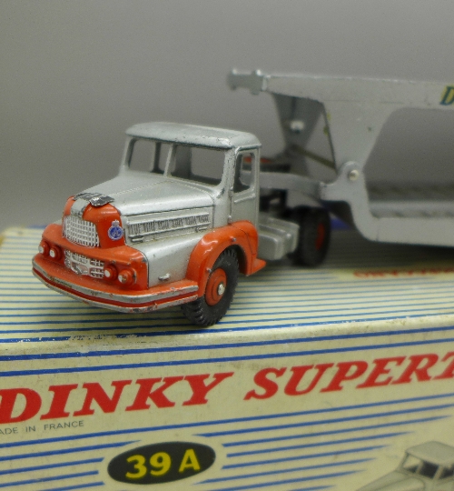 A Dinky Supertoys 39A Car Transporter, boxed, - Image 2 of 3