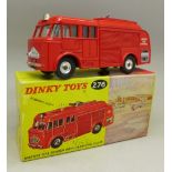 A Dinky Toys 276 Airport Fire Tender with flashing light,
