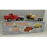 A Dinky Supertoys 986 Mighty Antar Low Loader with propeller,