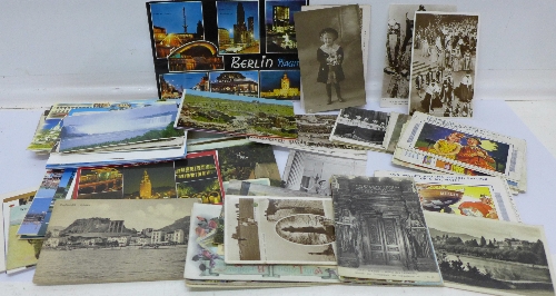 170 postcards,
