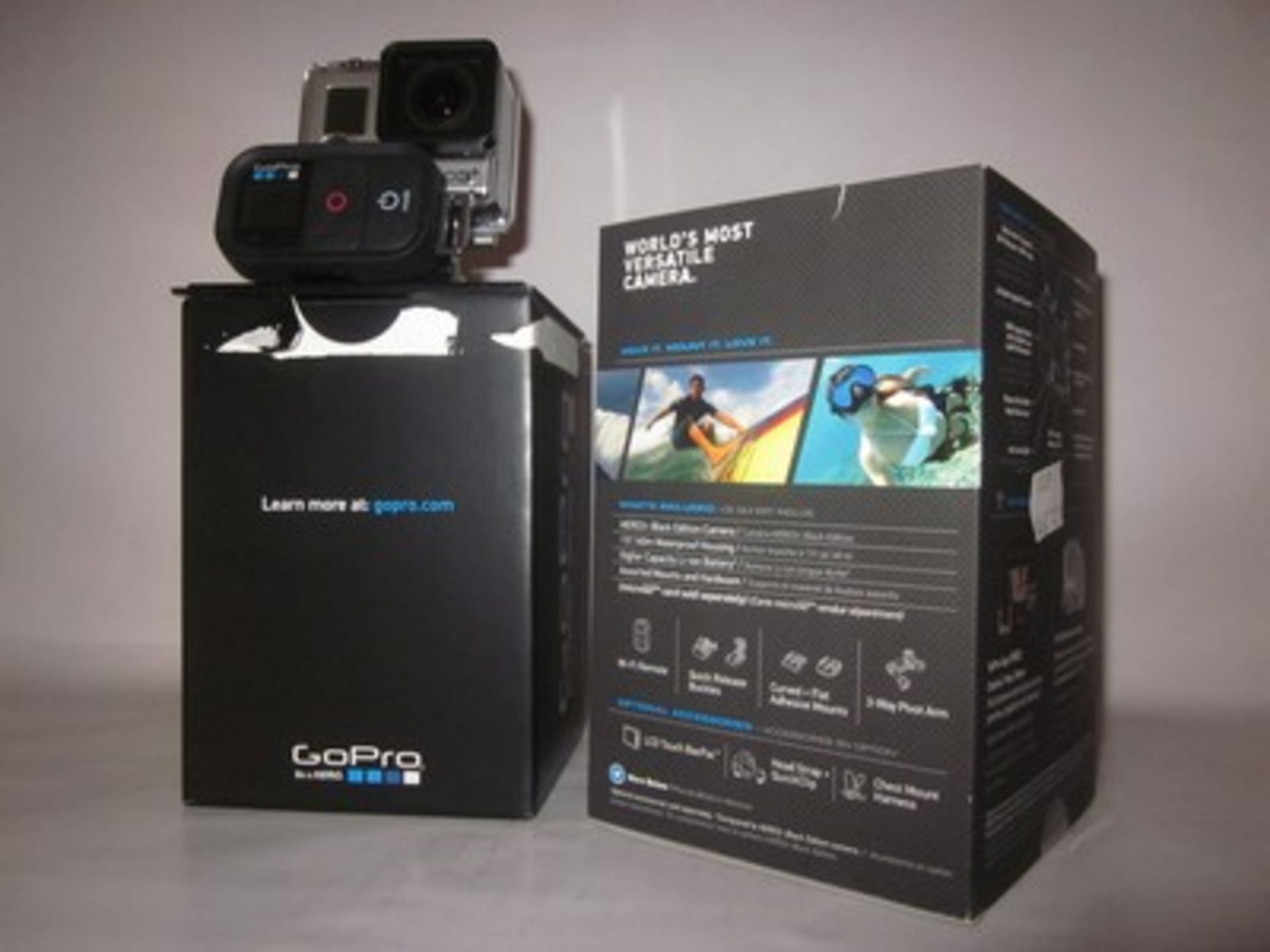 *A GoPro Hero 3+ black edition (Boxed as new).Payment and collection by 5pm Friday 15th January.