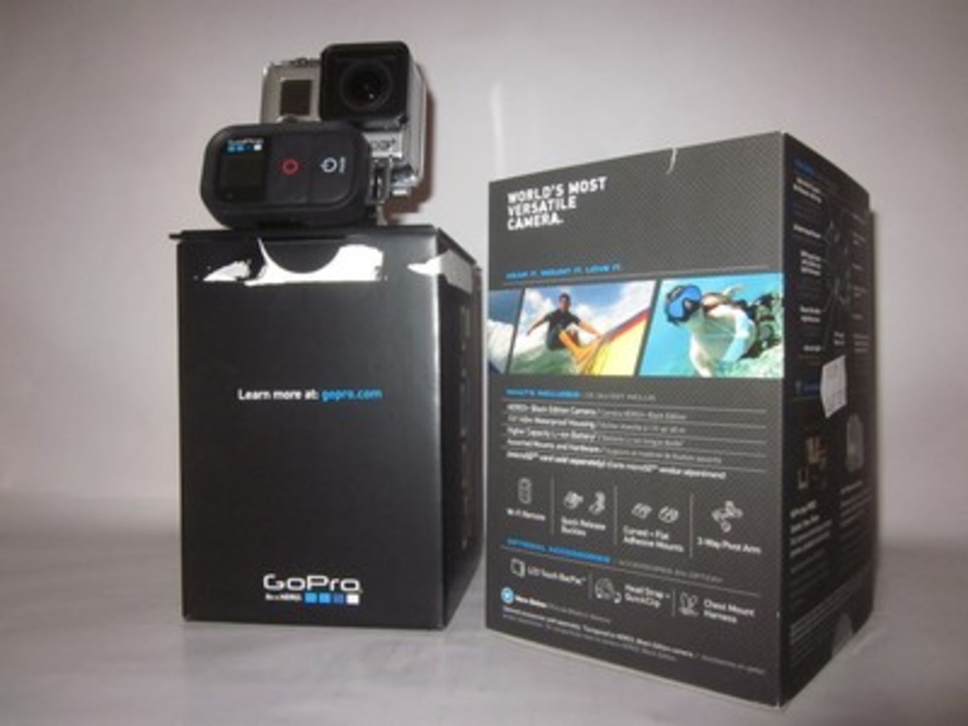 *A GoPro Hero 3+ black edition (Boxed as new).Payment and collection by 5pm Friday 15th January.