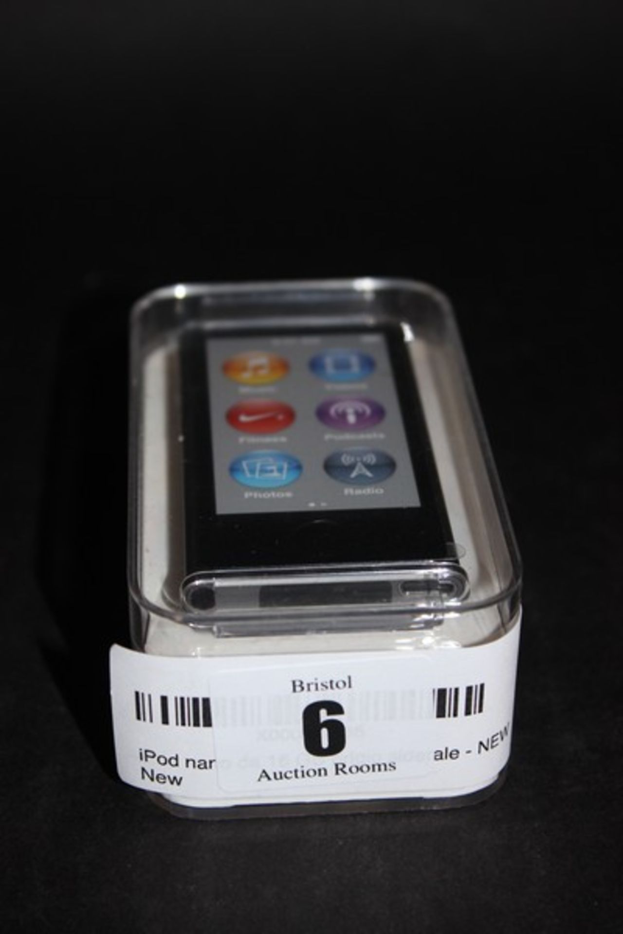 A space gray iPod Nano 16GB 7th Generation (Boxed as new).