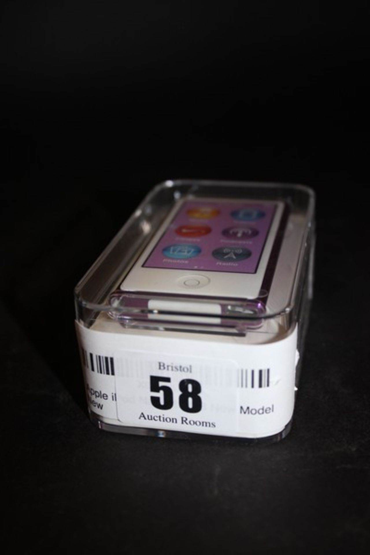 A purple iPod Nano 16GB 7th Generation (Boxed as new).