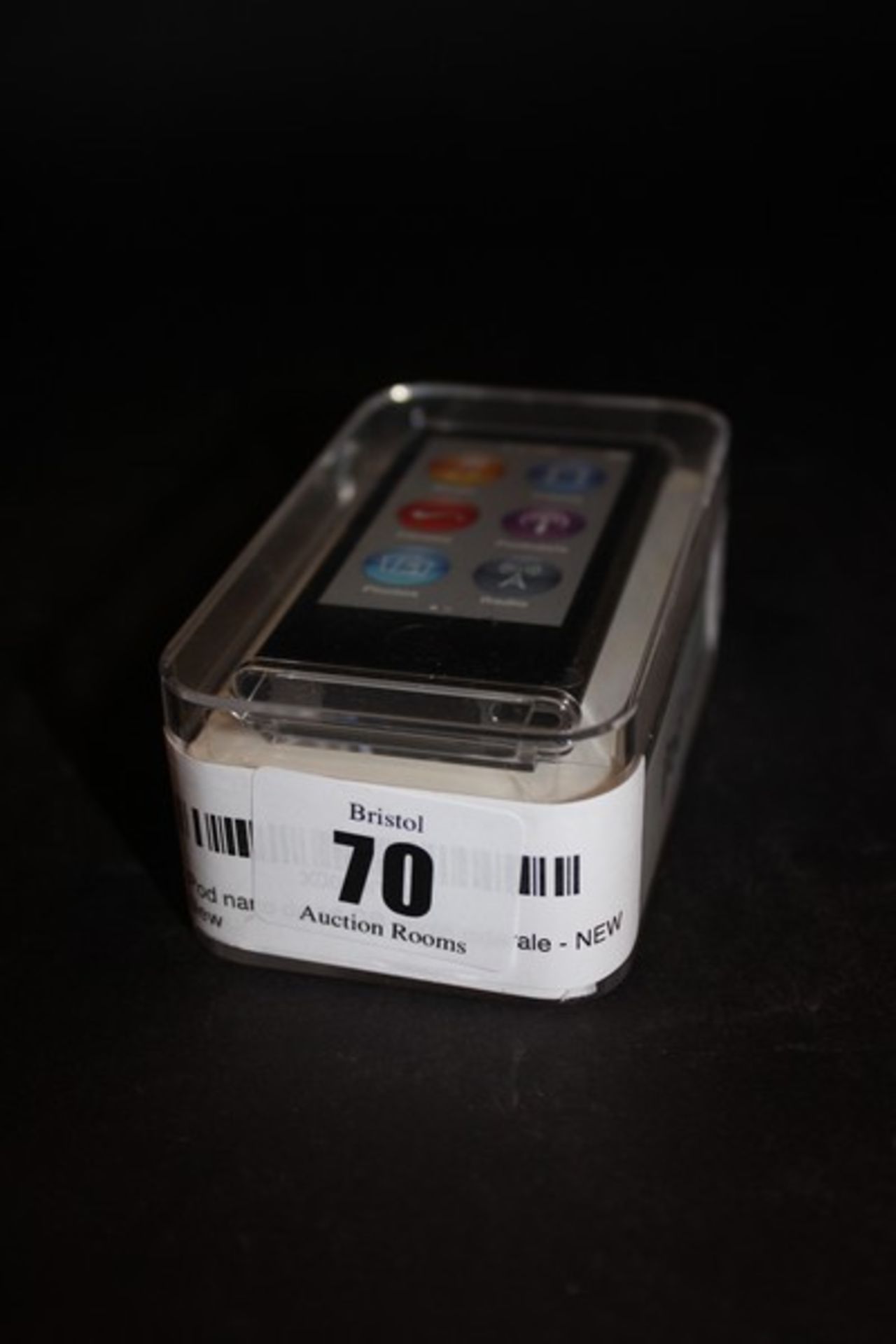 A space gray iPod Nano 16GB 7th Generation (Boxed as new).