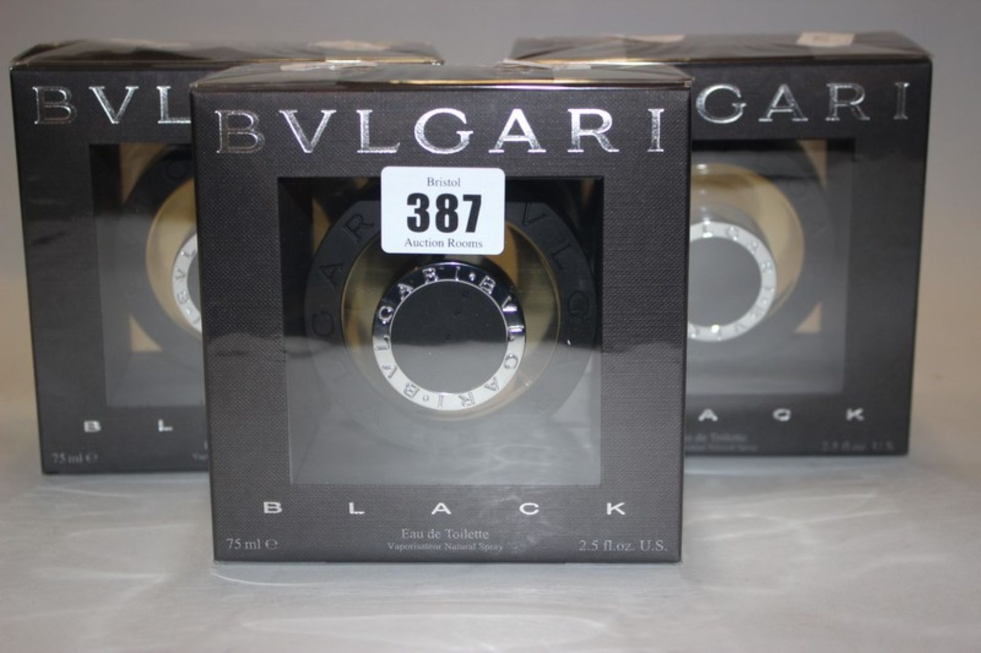 Five Bvlgari Black eau de toilette (75ml).