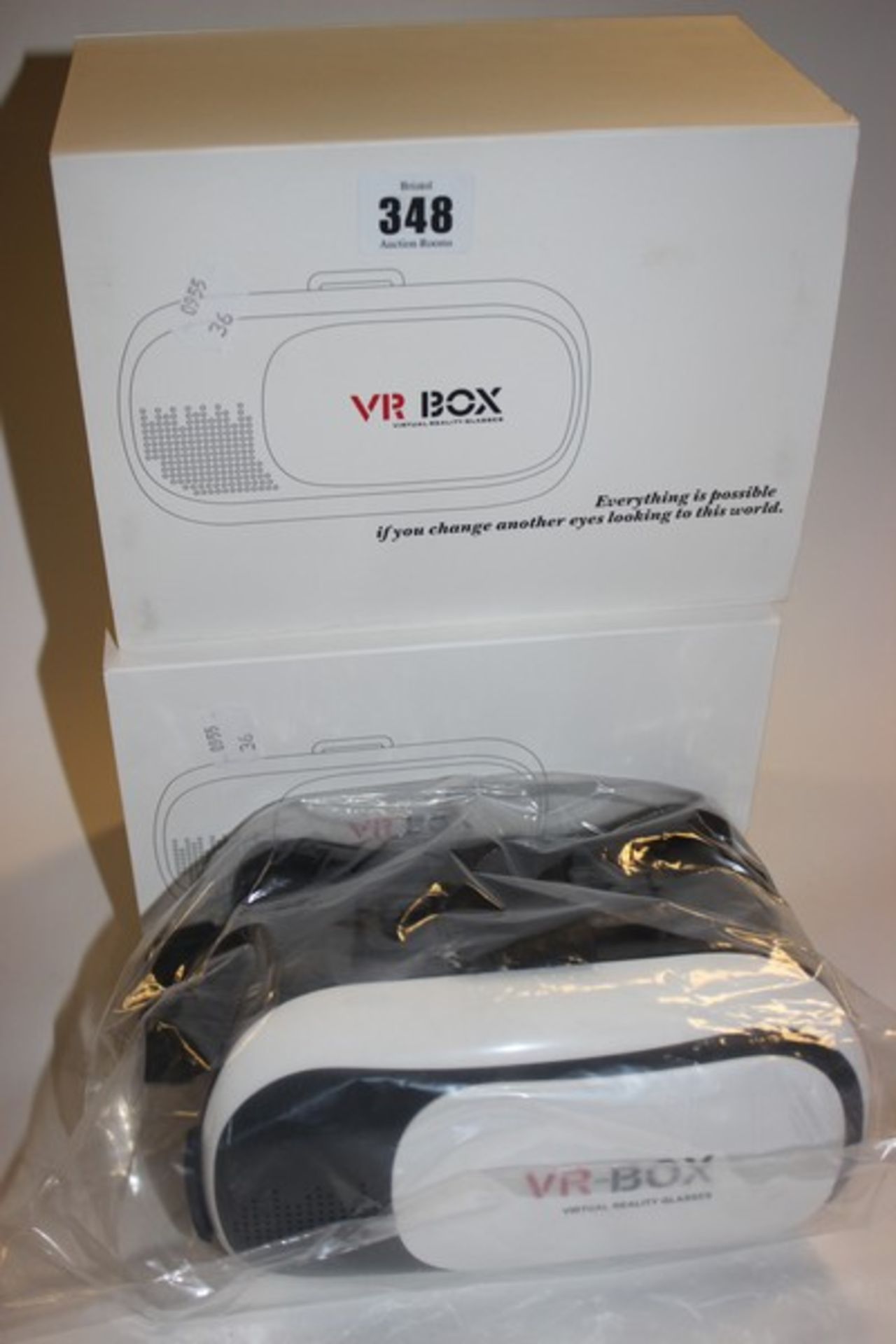 Two VR box headset.