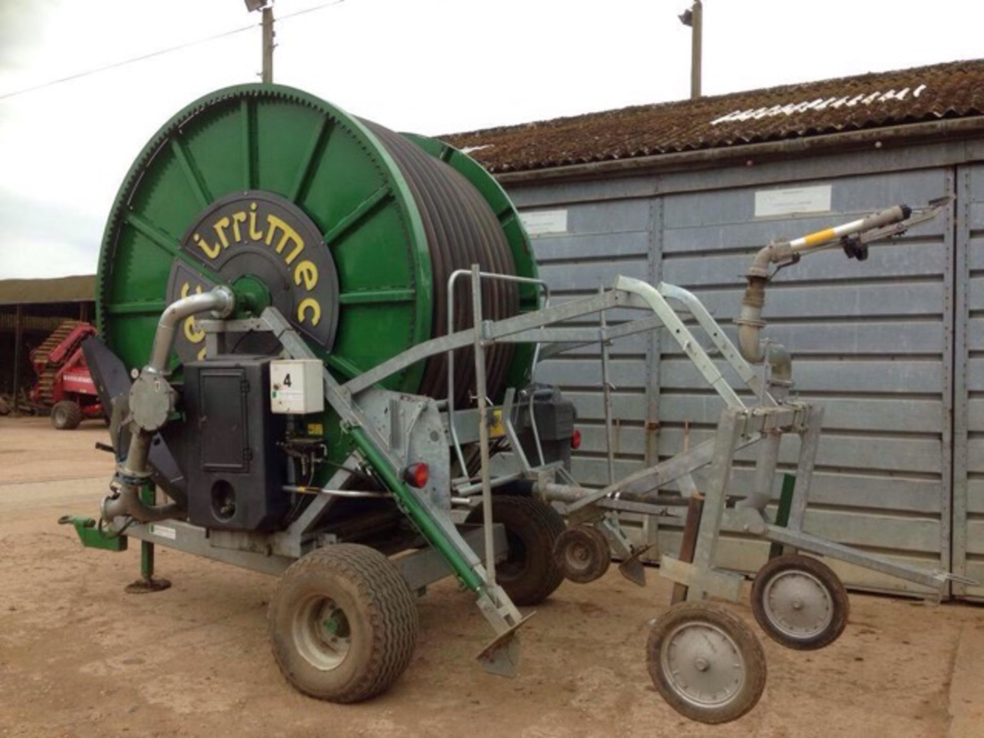 2012 Irrimec ST6 B 100-500 Irrigation Reel. Very good condition. Little work.