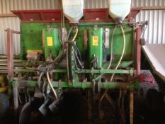 Standen Big Boy H200 Quad Planter. In working condition, c/w applicators & space setting computer.