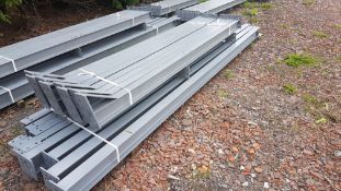 Apex Steel Framework, with Purlins and Fixings. 45ft long x 20ft wide x 14ft @ eaves.