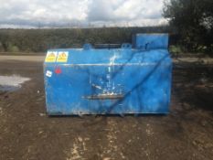 Bunded waste oil thank 500 gallon NO VAT Location: Reading, Berkshire