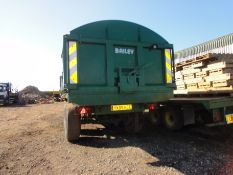 Bailey (2009) 15T Bailey twin axle trailer Serial Number: 8024. 15T Location: Boston, Lincolnshire