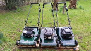 3 x Professional Hayter Lawn Mowers NO VAT Location: Great Missenden, Buckinghamshire