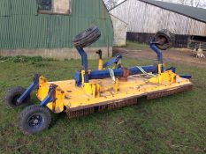 2006 Bomford Turner 4 Metre end tow mower. Serial number 3195T 06. Location Dereham, Norfolk.