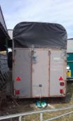 Bahill Horse Box. Lights work, good floor. Front and Rear ramps. Location: Holcot, Northants