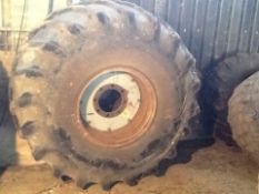 2 Rear Firestone flotation wheels. Bolt in centres 66 x 43-00-25 Location Acle, Norfolk.