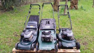 3 x Professional Hayter Lawn Mowers NO VAT Location: Great Missenden, Buckinghamshire