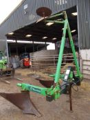 Reekie/ Netagco Ridger, bedformer with hydraulic markers. Location: Ledbury Herefordshire