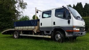 Mitsubishi Canter 75 (2002) tested september Location: Great Missenden, Buckinghamshire