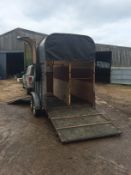 Bahill Horse Box. Lights work, good floor. Front & Rear Ramps. Location: Holcot, Northants.