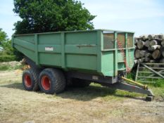 1989 Richard Western 12t dump trailer Location: Retford, Nottinghamshire